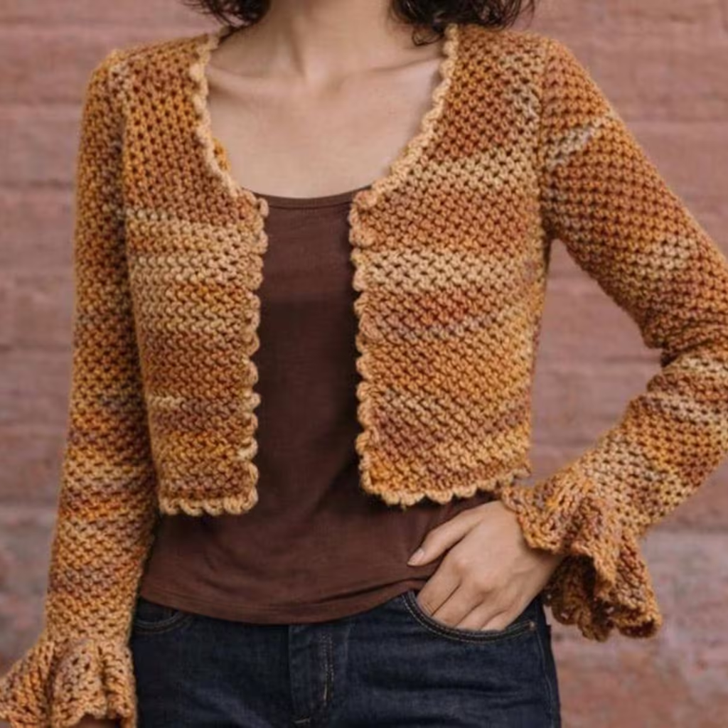 Crochet Cardigan And Sweater Bundle, 50 PDF Patterns Collection