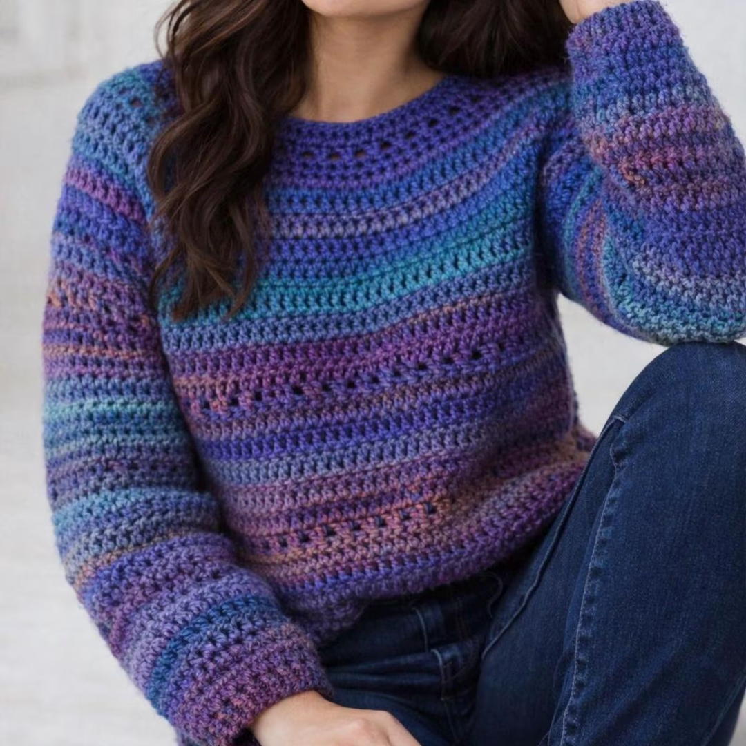 Crochet Cardigan And Sweater Bundle, 50 PDF Patterns Collection
