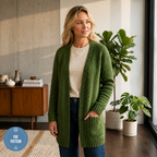 Cardigan Crochet Pattern, Beginner Friendly XS To 4XL Design