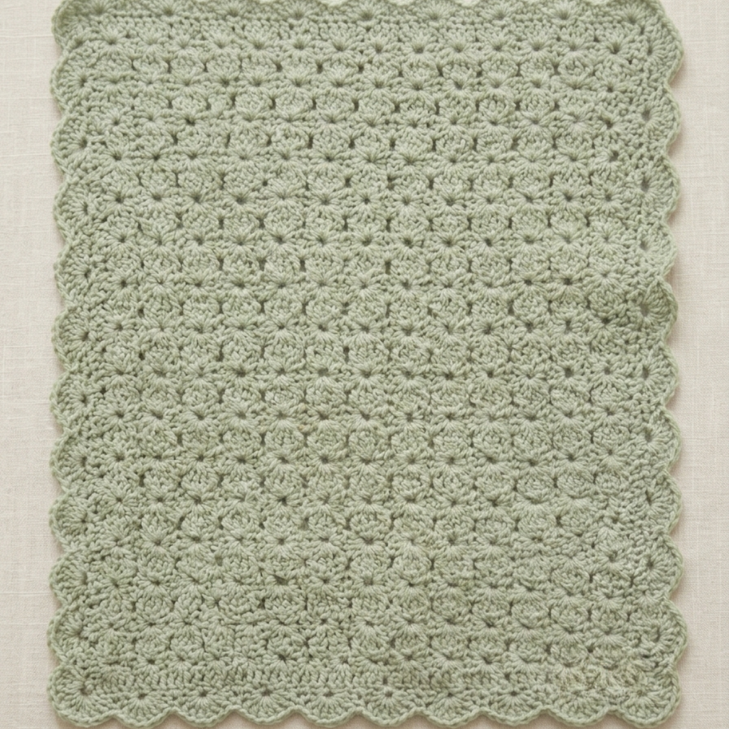 Baby Blanket Crochet Pattern PDF, Beginner Friendly, Instant Download