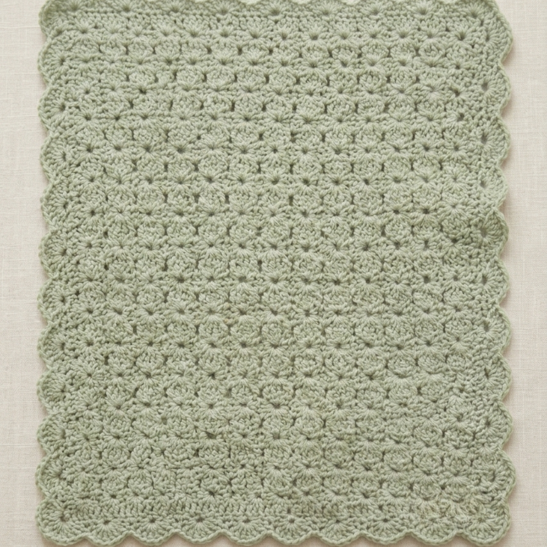 Baby Blanket Crochet Pattern PDF, Beginner Friendly, Instant Download