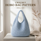 Crochet Bag Pattern PDF, Relaxed Tote, 3 Sizes, Beginner Friendly