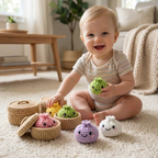 Crochet Dumpling Pattern, No Sew Beginner Amigurumi Food Plushie