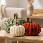 Crochet Pumpkin Pattern, Beginner Friendly Fall Decor