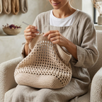 Market Bag Crochet Pattern, Beginner Friendly Tote Bag PDF