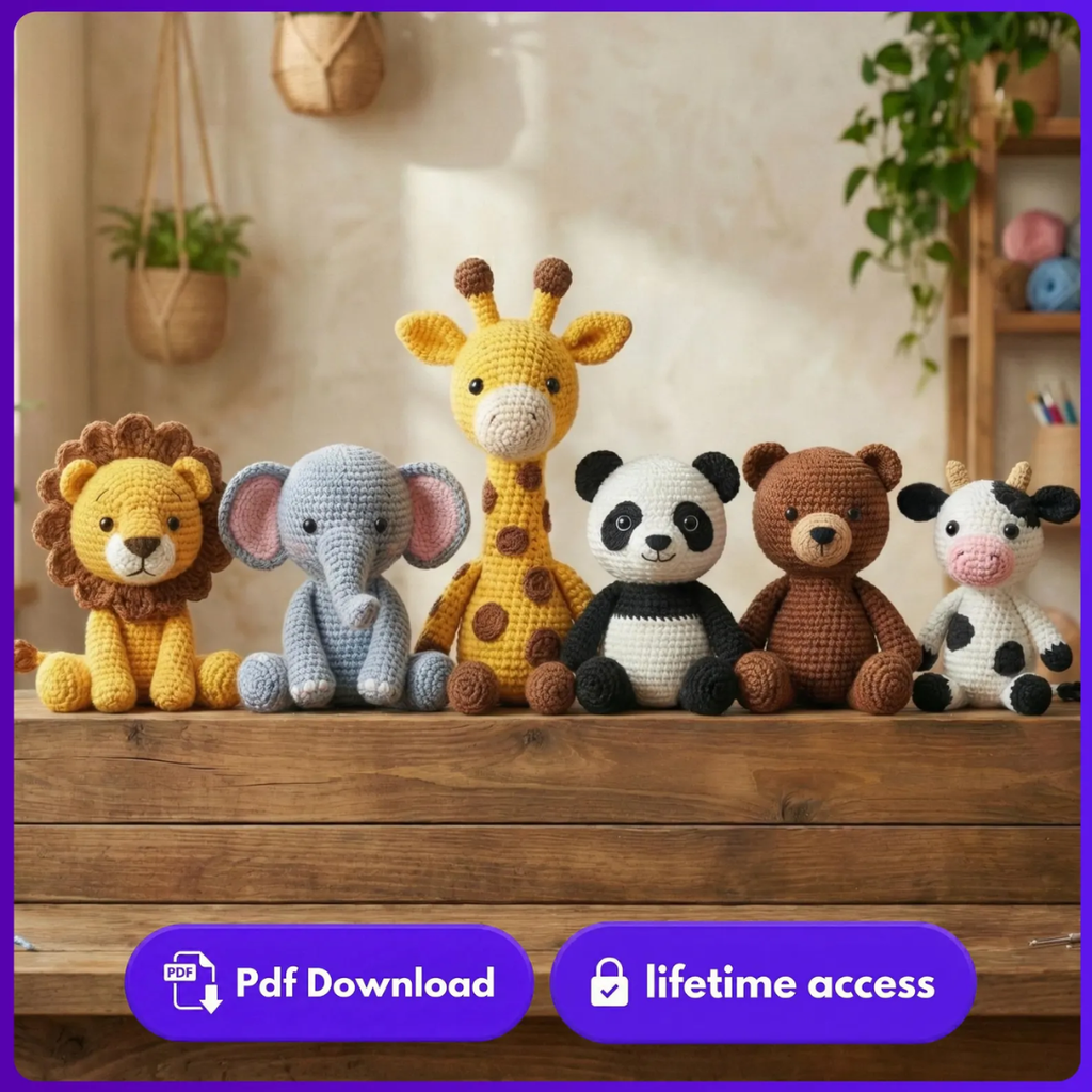 1450+ Crochet Patterns Mega Bundle, Amigurumi & Toys Bundle, Instant Download
