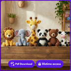 1450+ Crochet Patterns Mega Bundle, Amigurumi & Toys Bundle, Instant Download