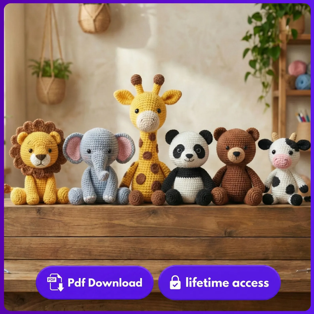 1450+ Crochet Patterns Mega Bundle, Amigurumi & Toys Bundle, Instant Download