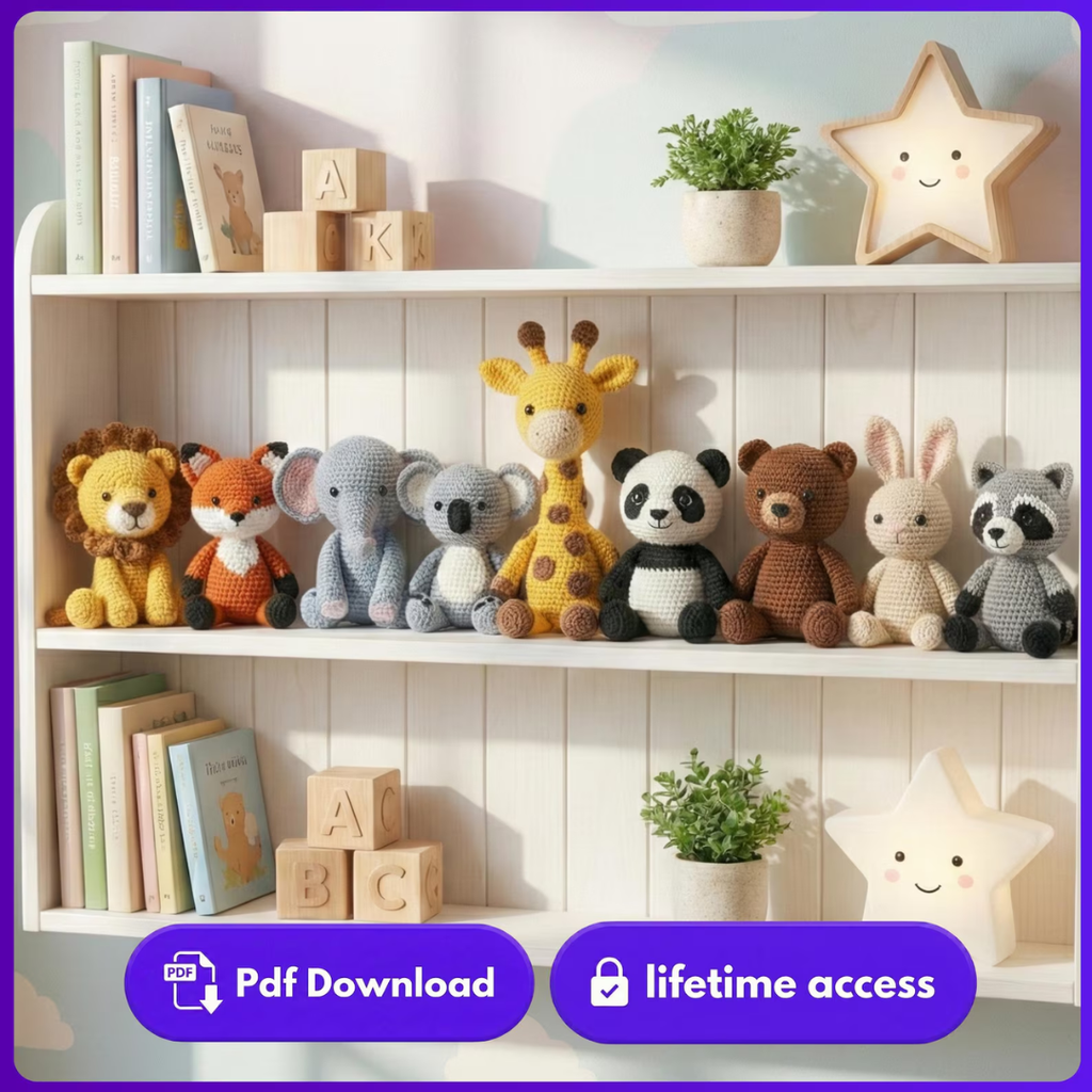 1450+ Crochet Patterns Mega Bundle, Amigurumi & Toys Bundle, Instant Download