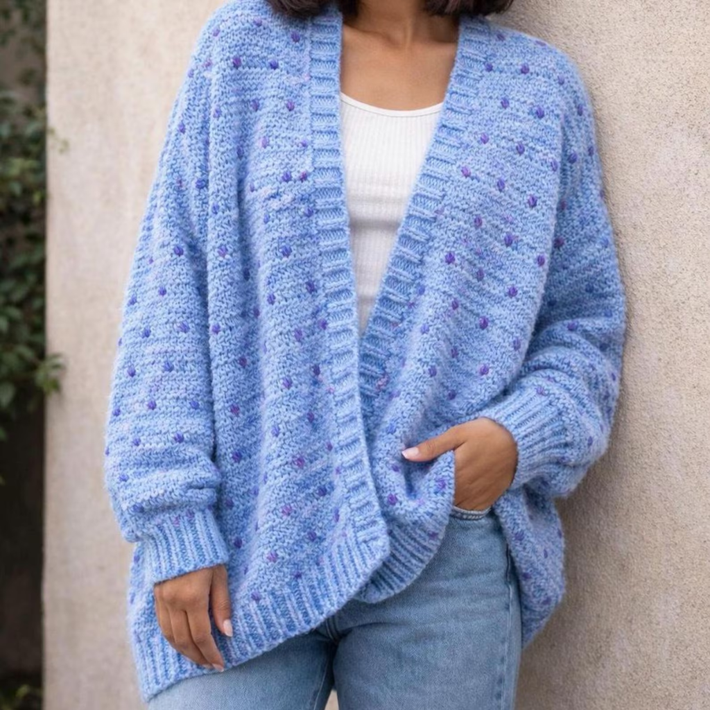 Crochet Cardigan And Sweater Bundle, 50 PDF Patterns Collection