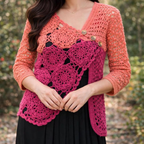 Crochet Cardigan And Sweater Bundle, 50 PDF Patterns Collection